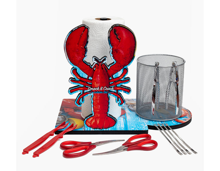 Crab Utensil Set with Mallets Only Bluefin